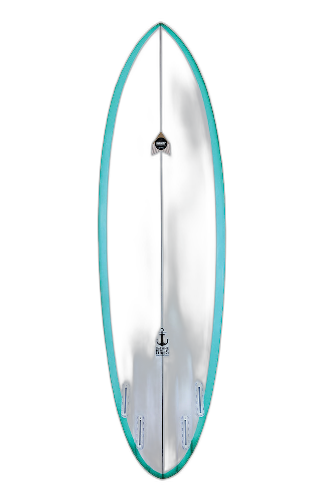 Infinity Pocket Quad surfboard