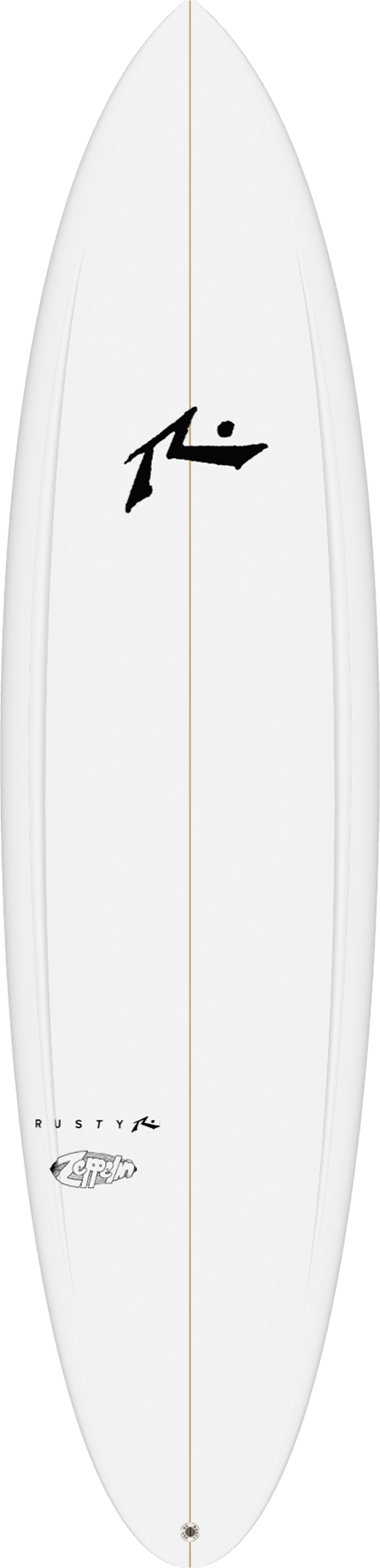 Rusty Zeppelin surfboard