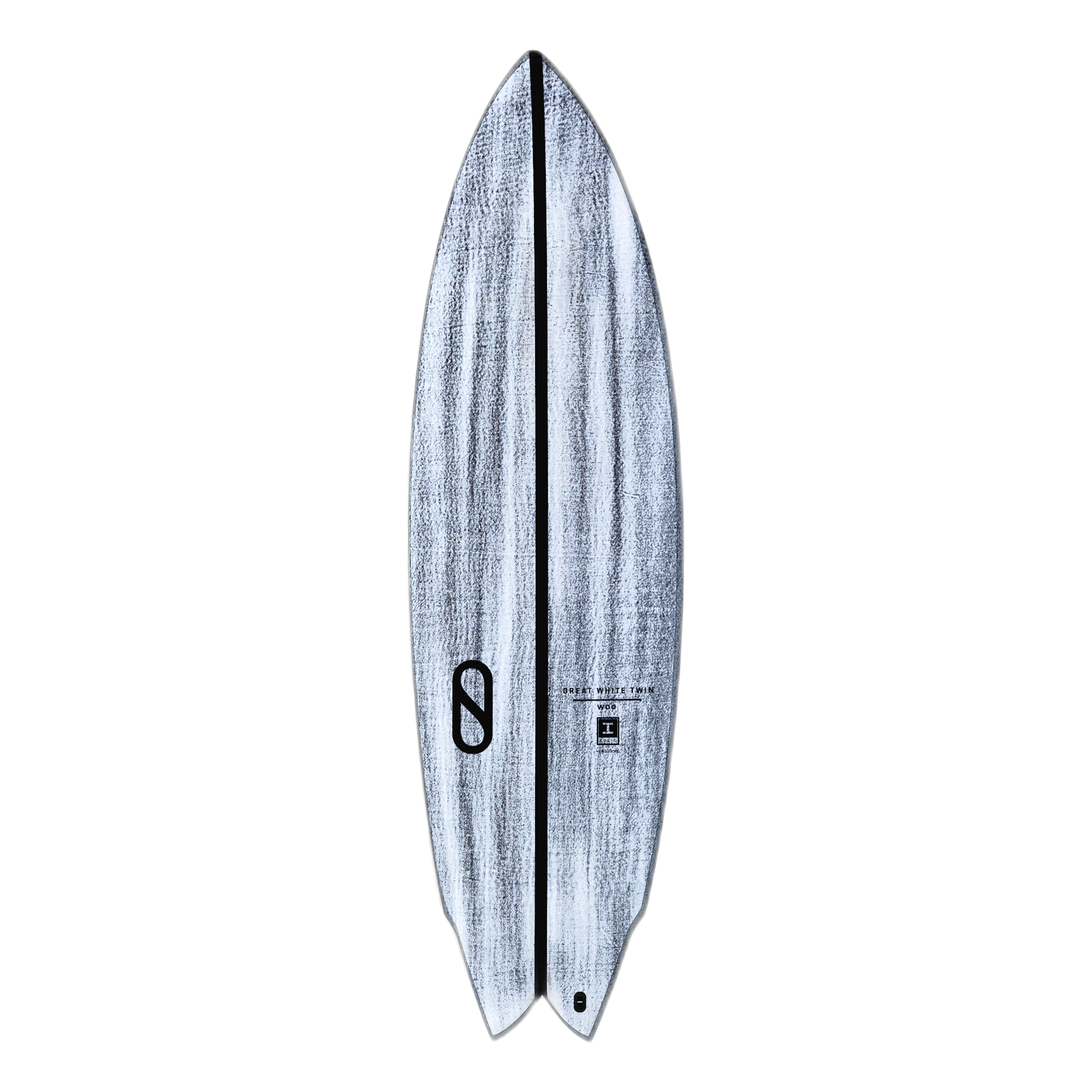 Slater Designs Great White Twin surfboard