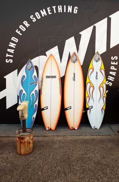 Howie Shapes | Custom Built Surfboards logo