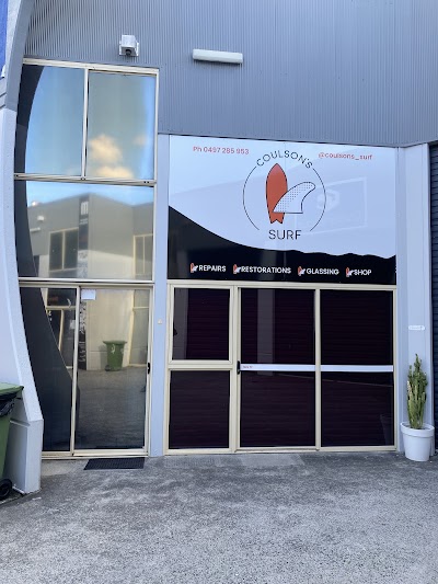 Coulson's Surfboard Repairs / The Board Repair Centre logo