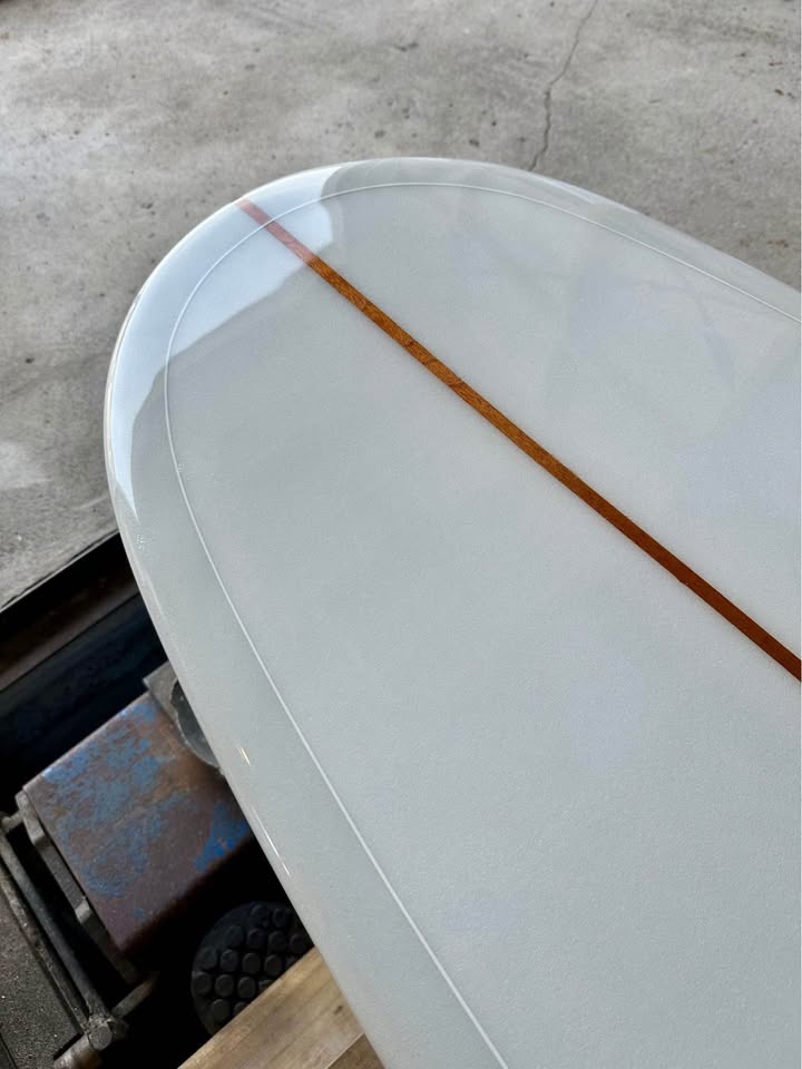 9’6" Custom Nose Rider Log from Shun Garage Shape view 2