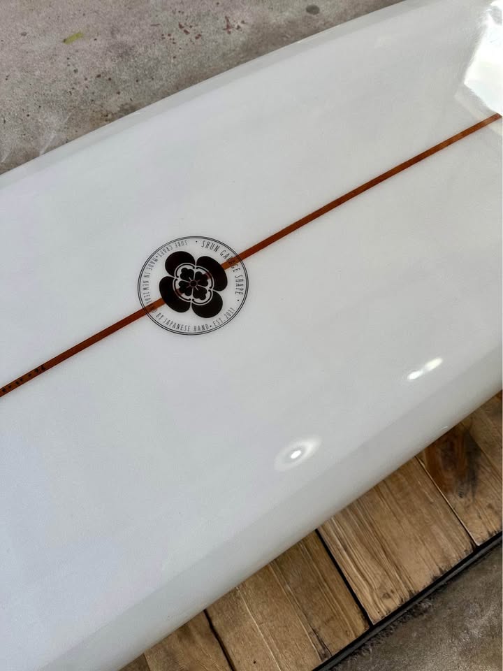 9’6" Custom Nose Rider Log from Shun Garage Shape view 3