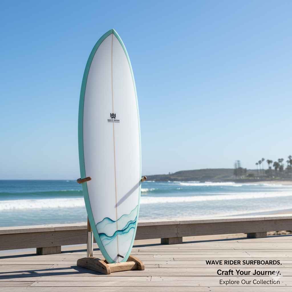 Completely New Test surfboard