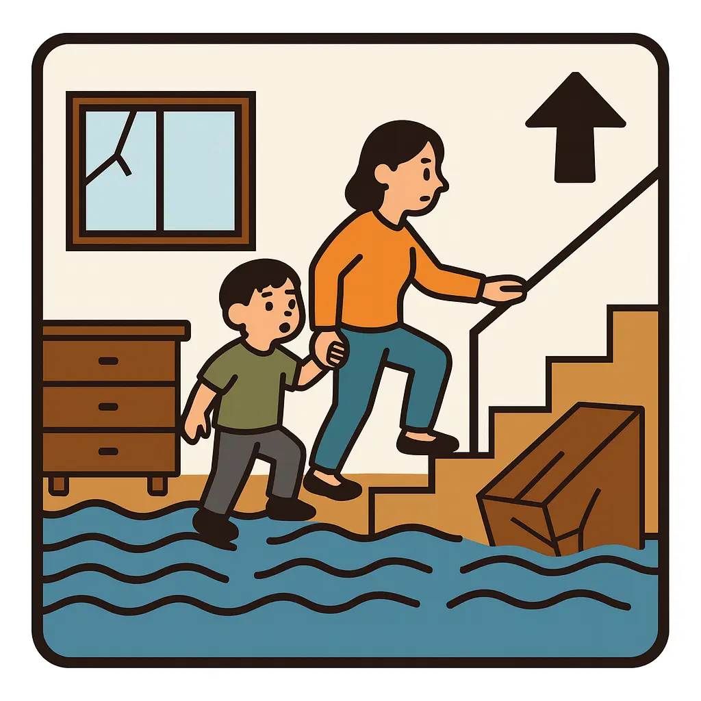 緊急安全確保のイメージ