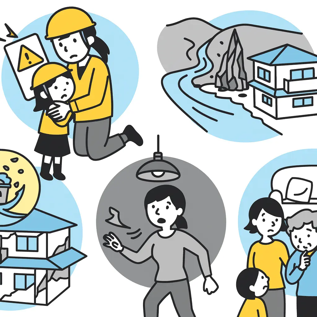 避難行動のイメージ