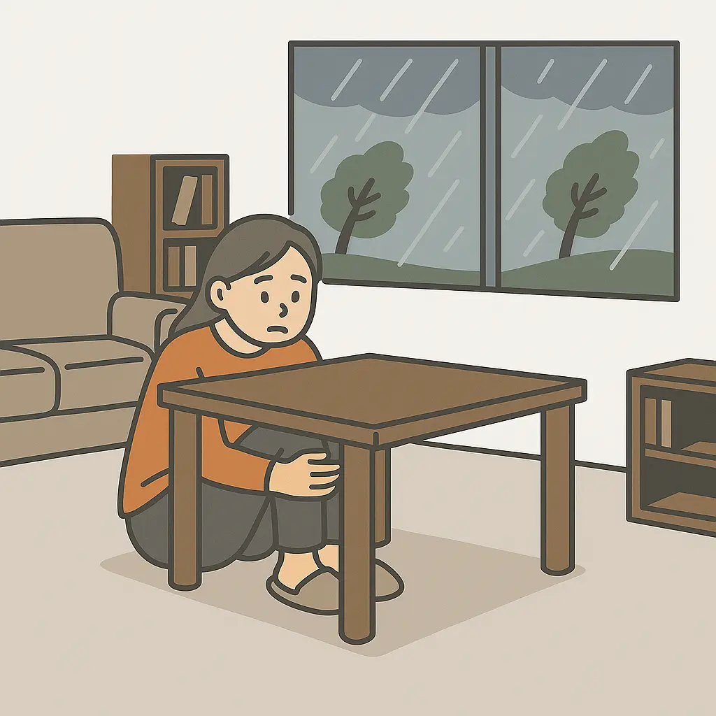 屋内安全確保のイメージ