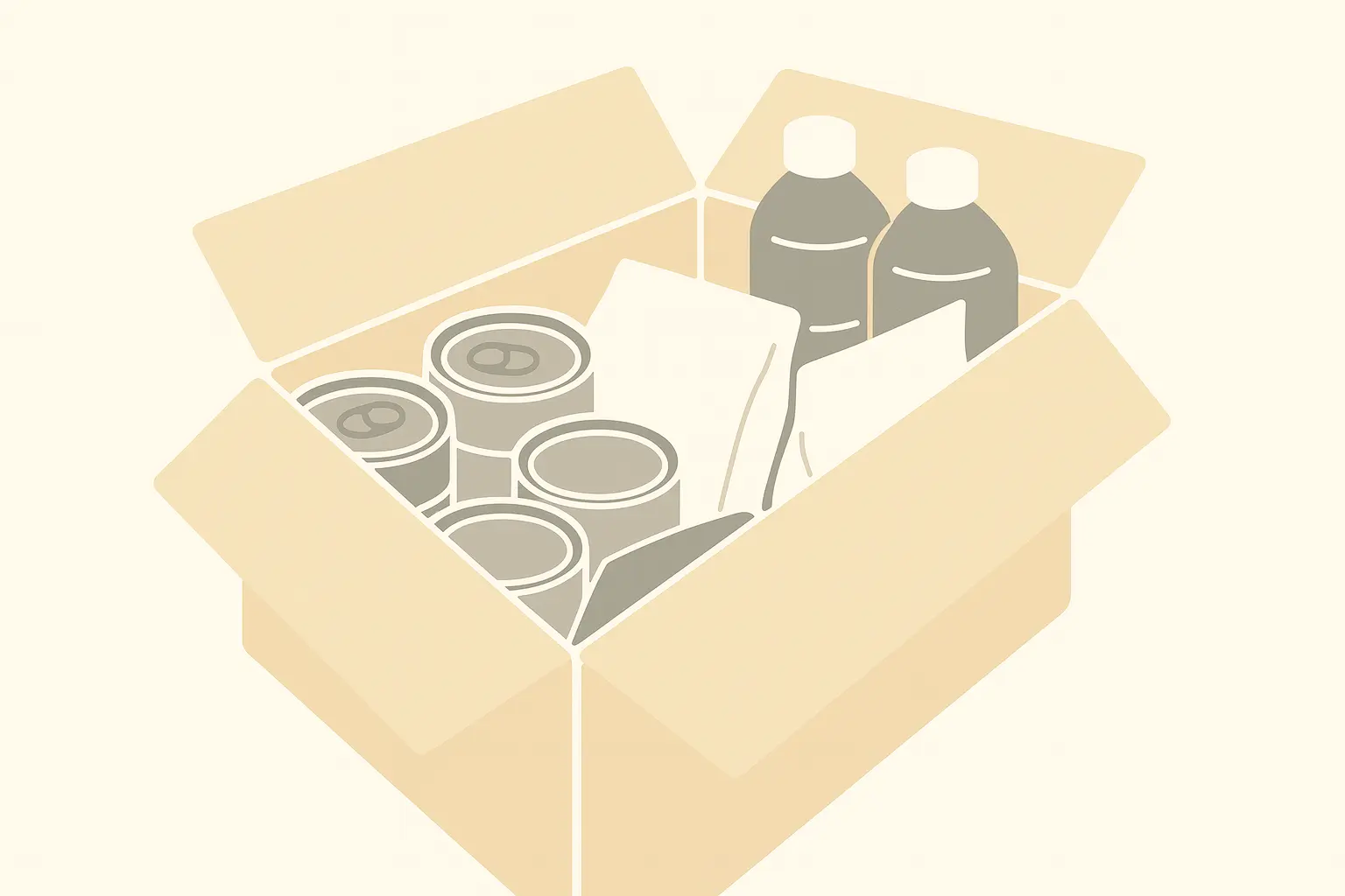 災害備蓄の基本イメージ