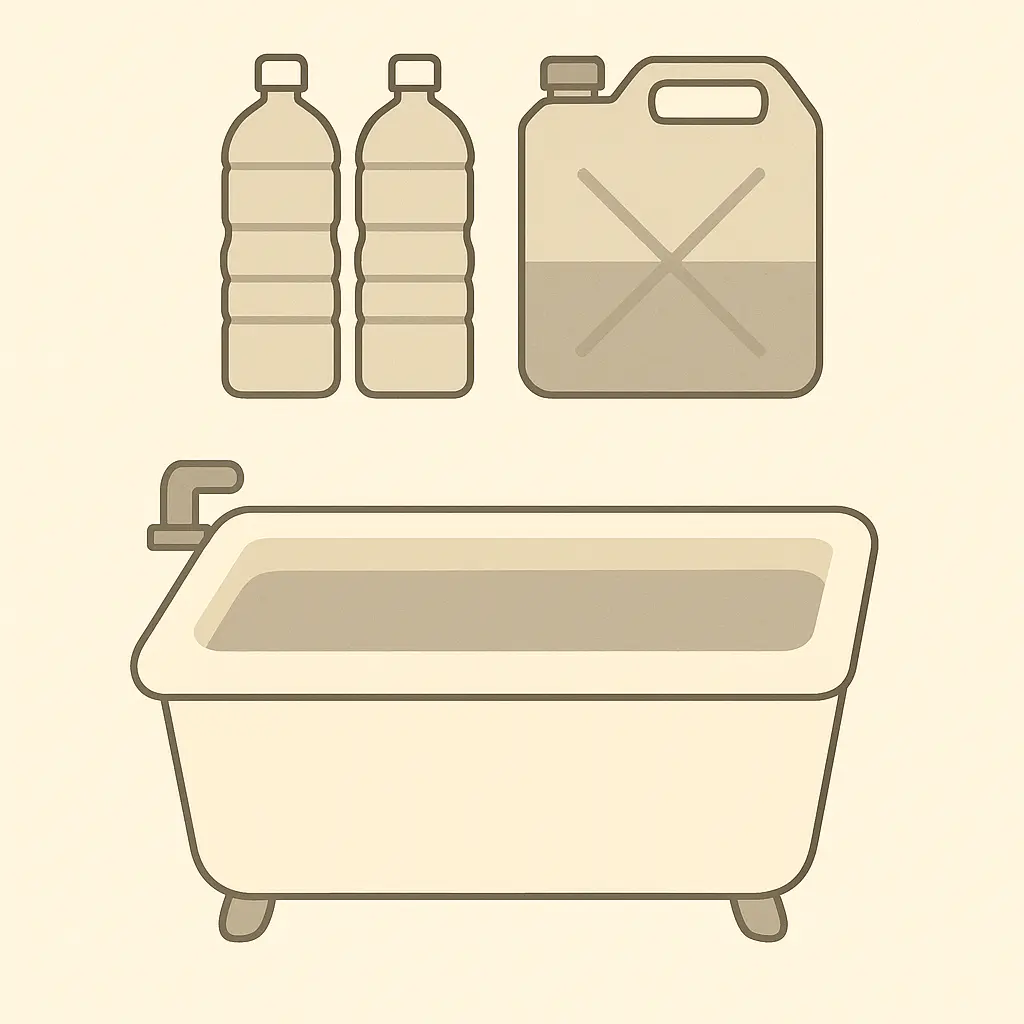 生活用水の備え方