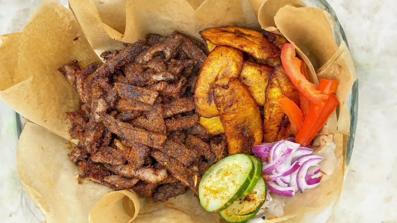 Suya and Plantain