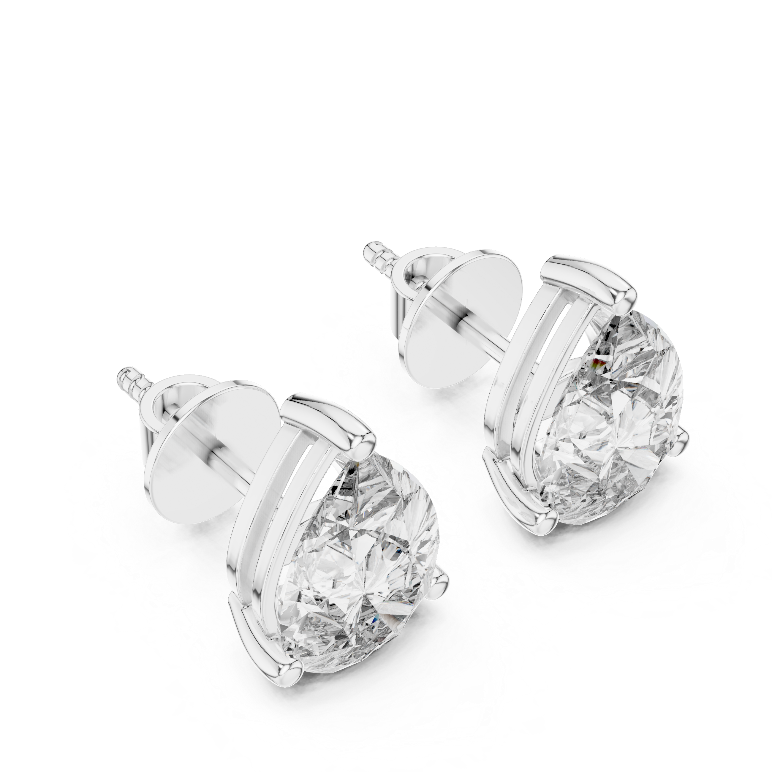 Brilliant Embrace Diamond Stud Earrings