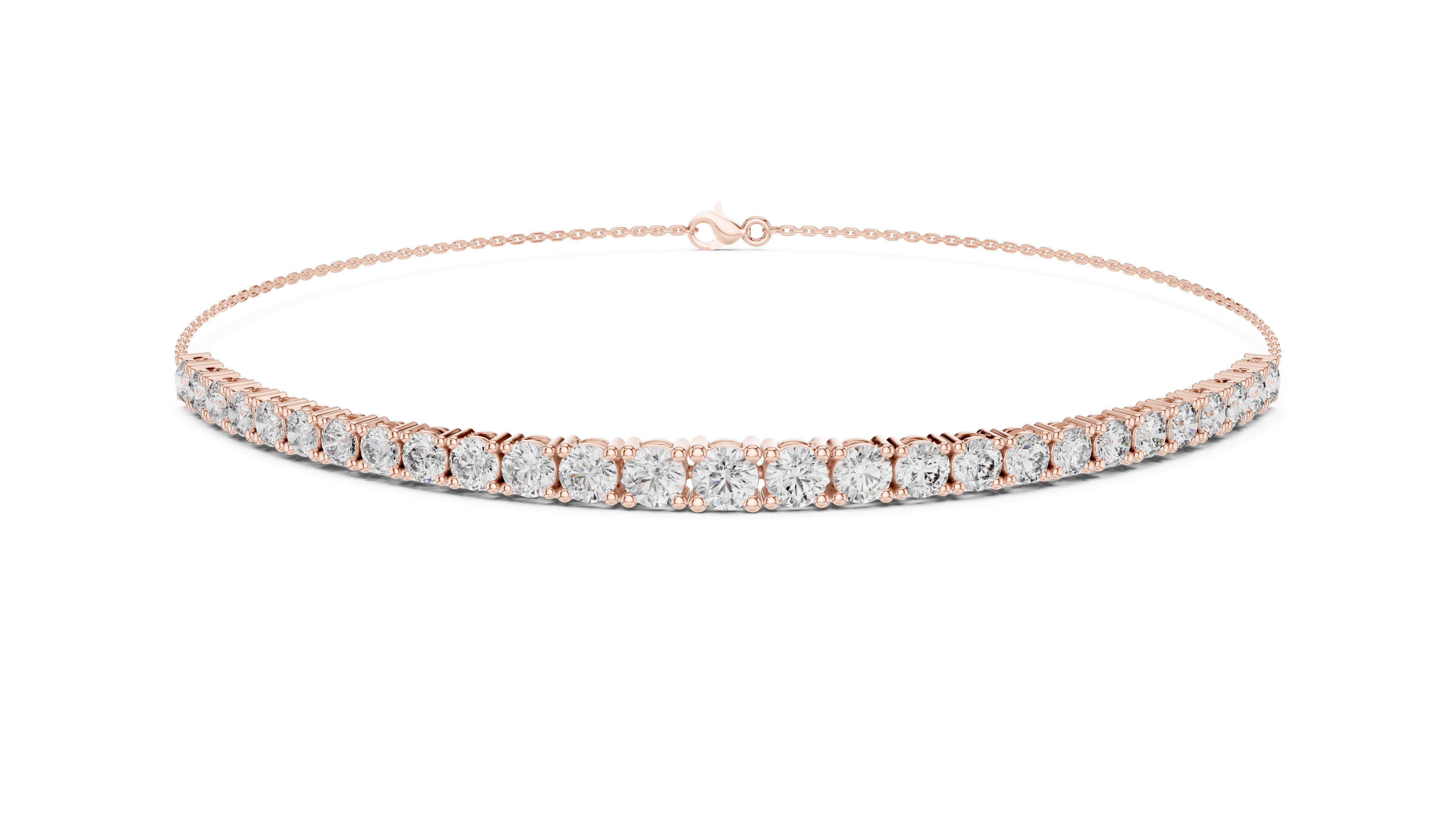 Celeste Rose Tennis Bracelet