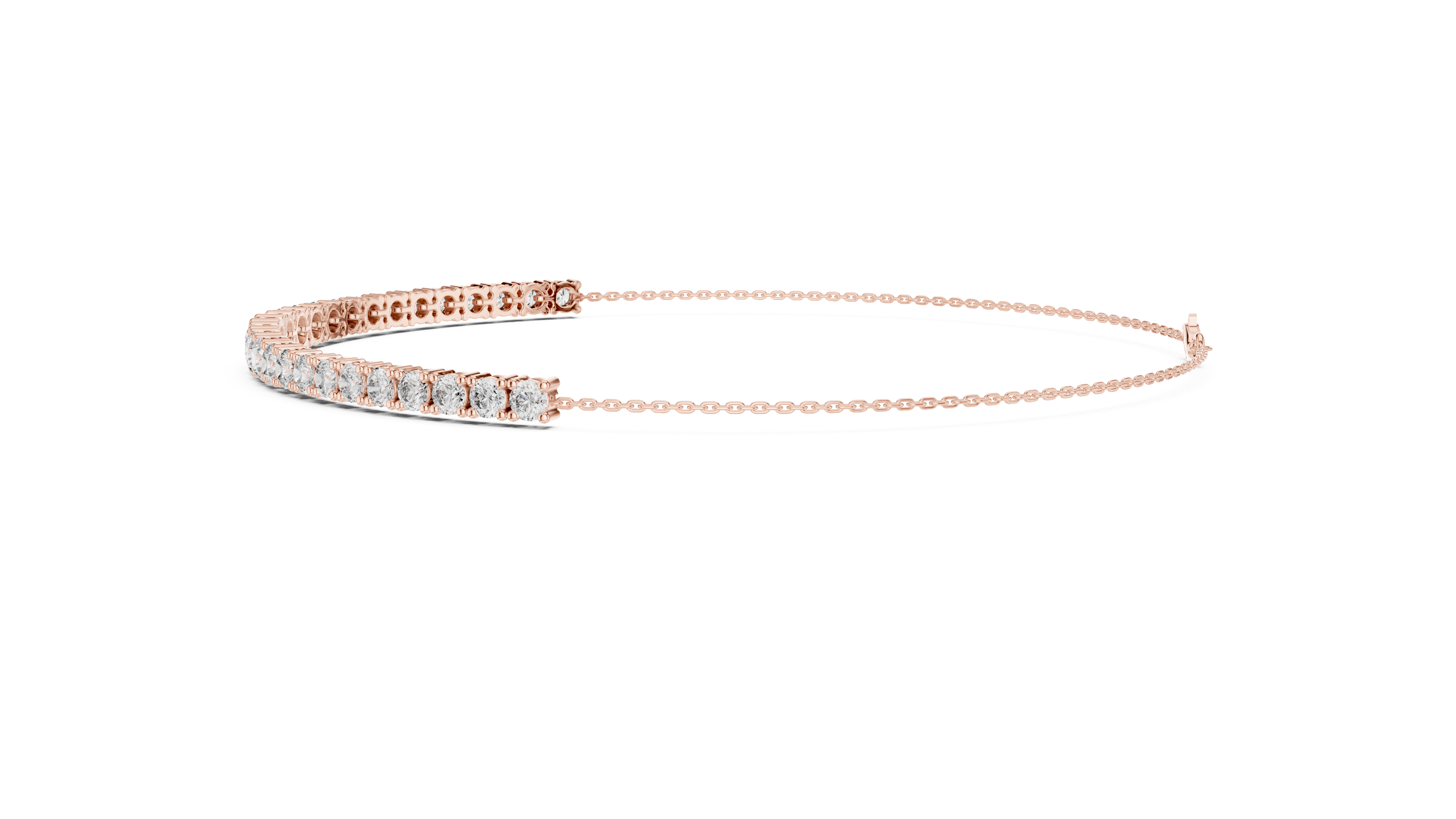 Celeste Rose Tennis Bracelet