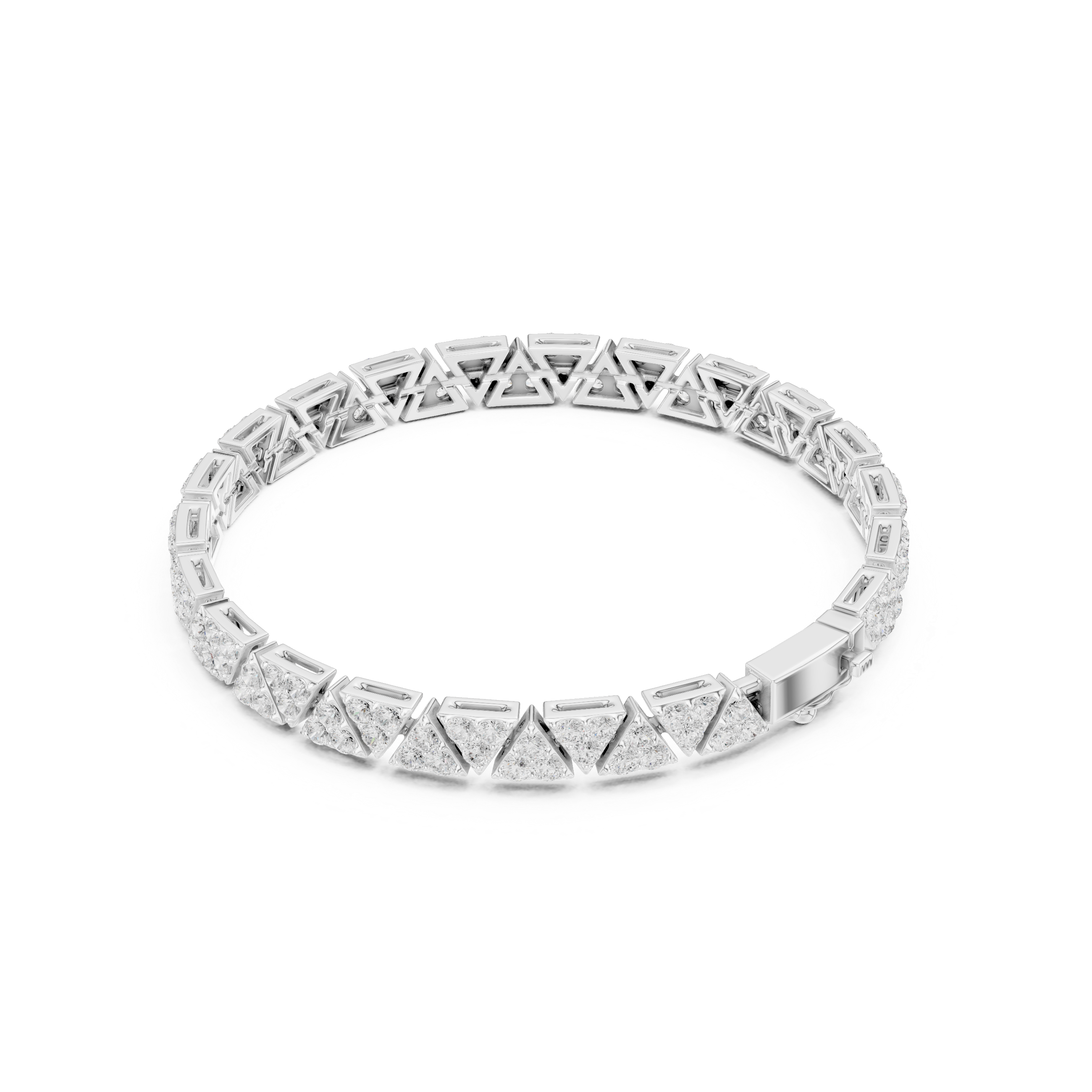 Trigon Frost Mosaic Bracelet