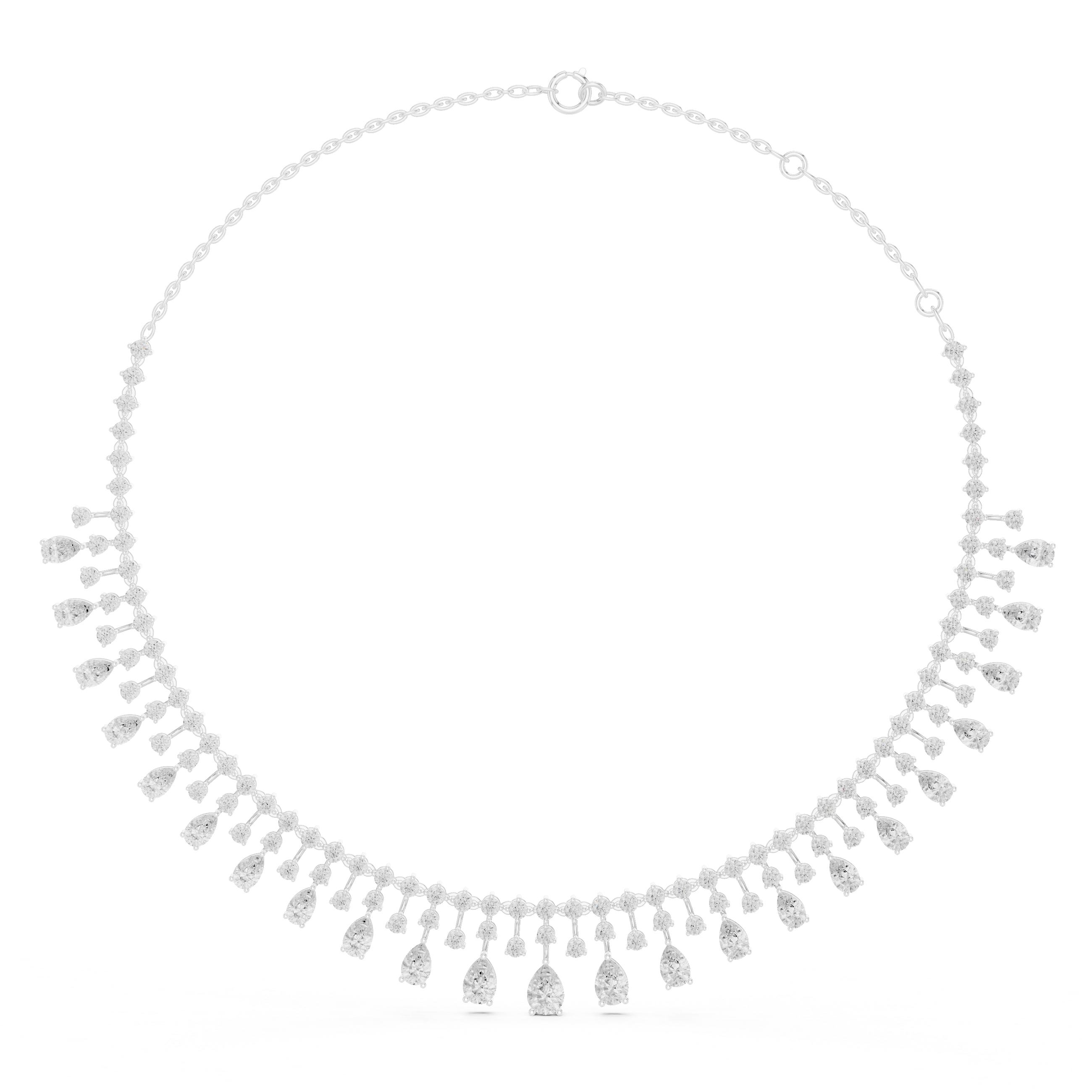 Seraphine Diamond Drop Necklace