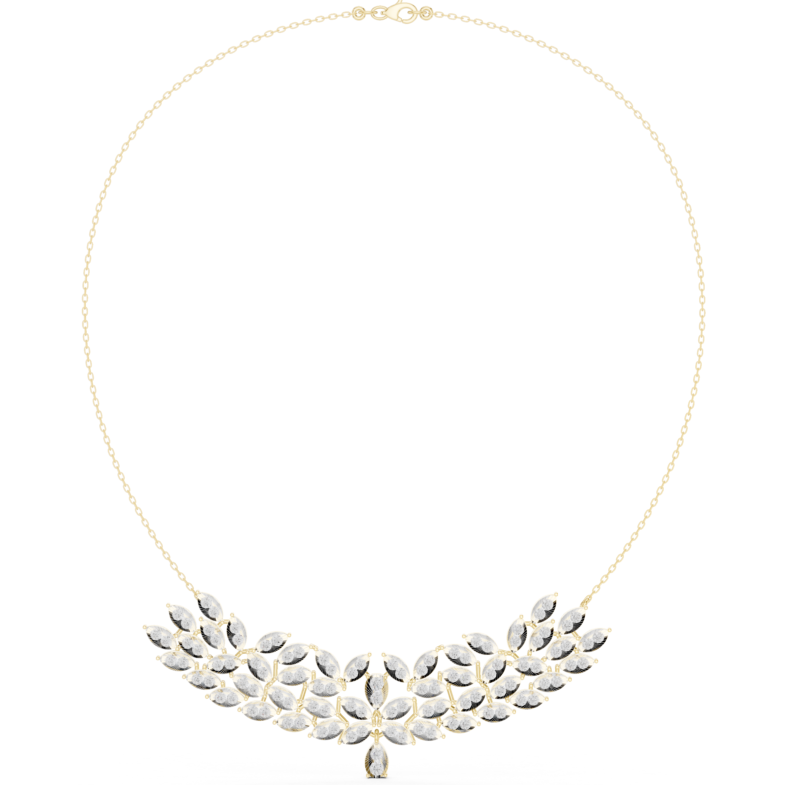 Aurelia Marquise Diamond Necklace