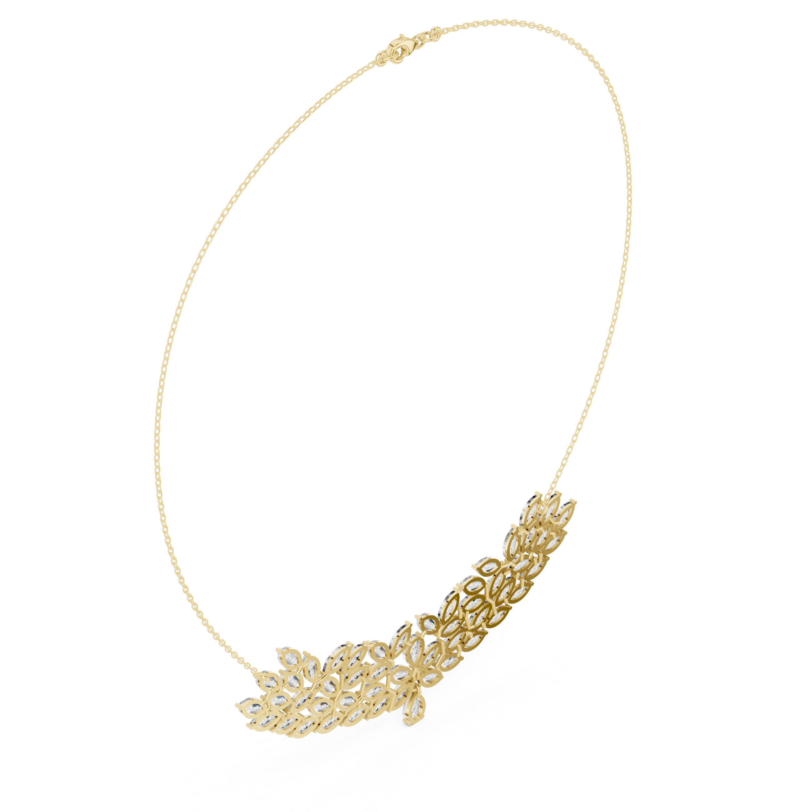 Aurelia Marquise Diamond Necklace
