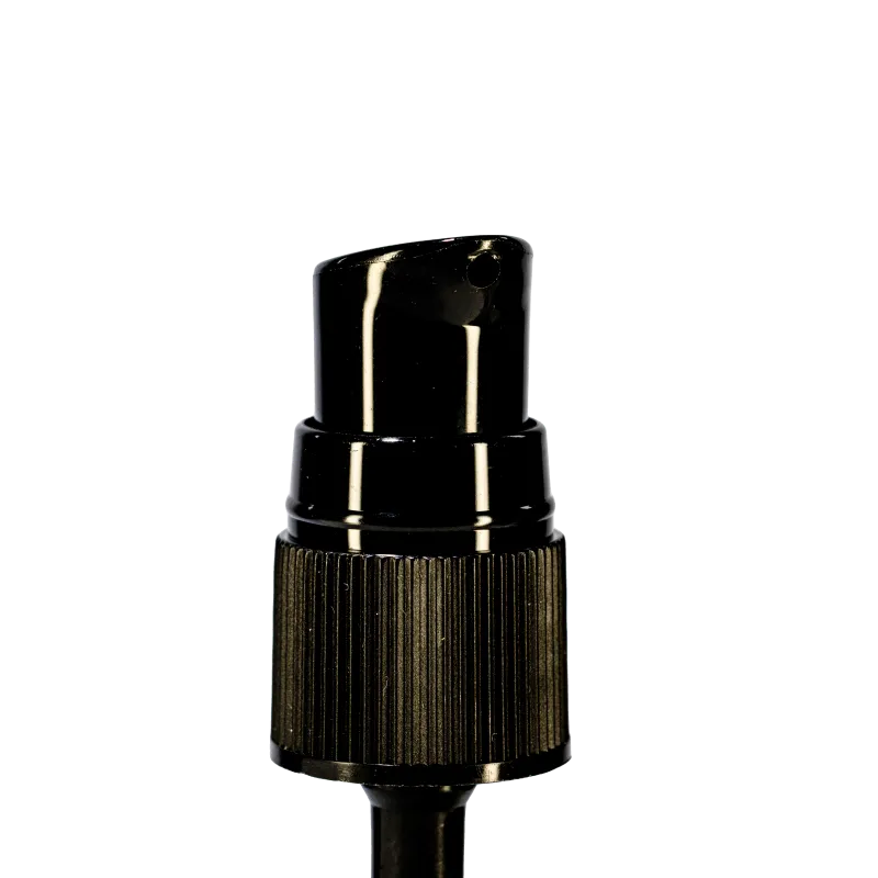 18/410 Krem Pompası Yarım Kapak Siyah