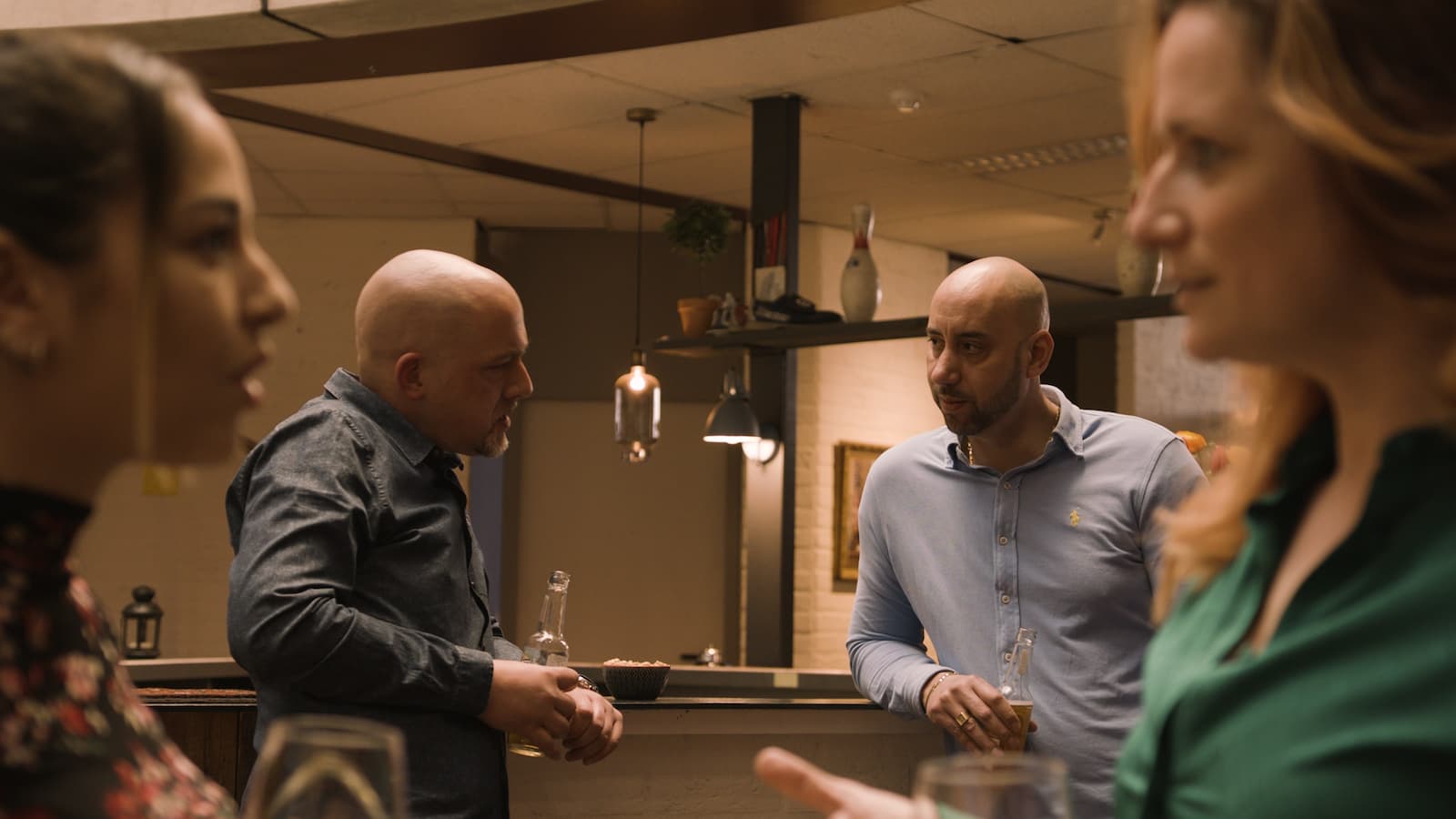 groepje collega's in gesprek