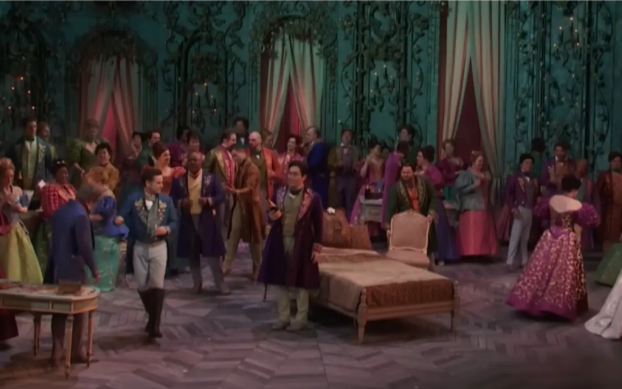 Deo scene iz opere Verdija "Travijata"