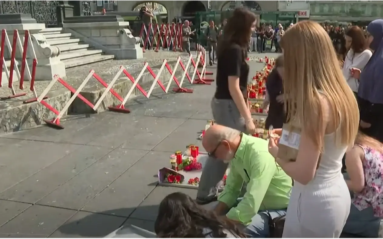 Tragedija u Gracu ljudi odaju počast