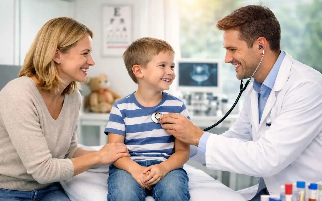 Pedijatrijski pregled deteta u privatnoj ordinaciji u Austriji bez čekanja na termin