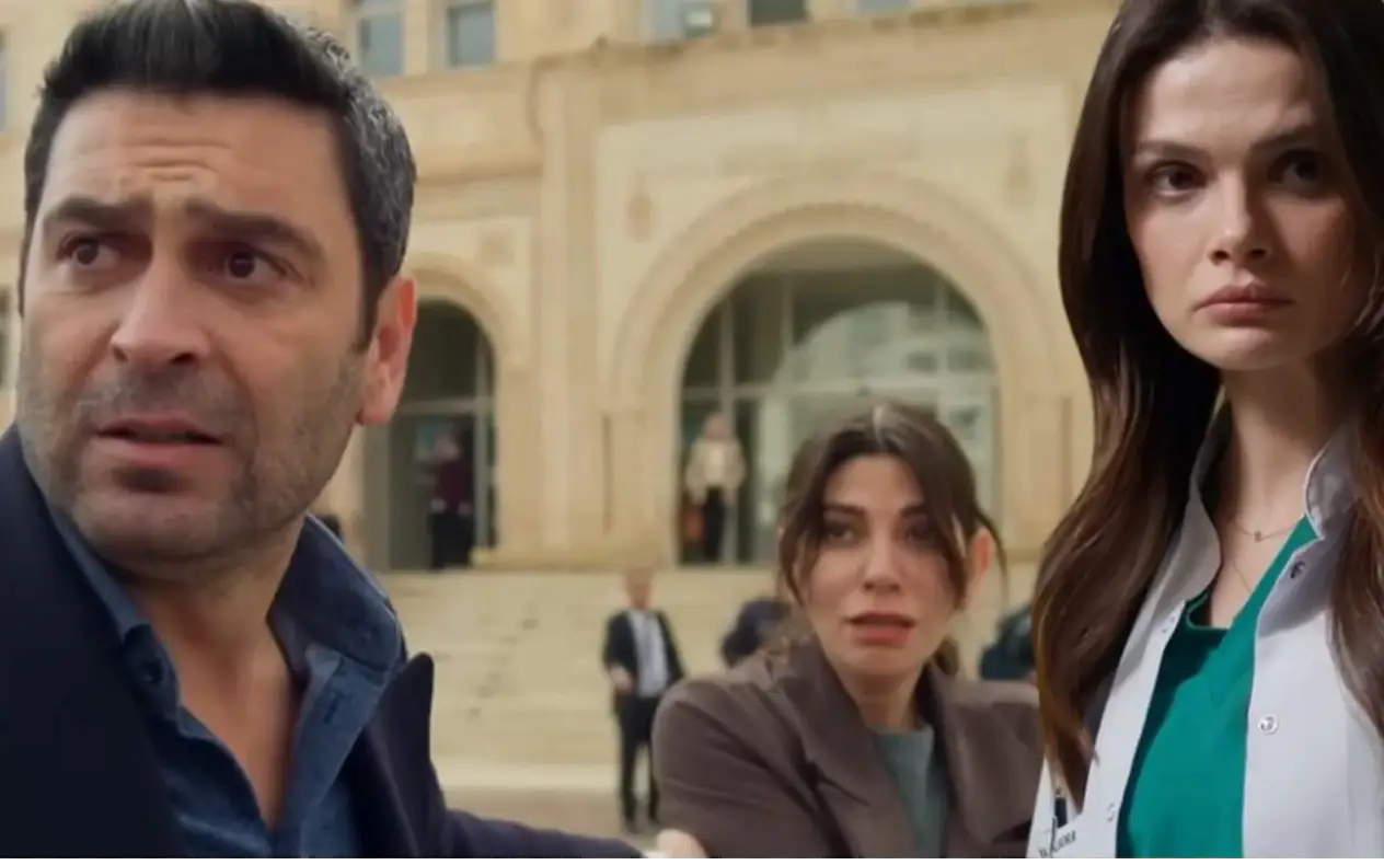 Cihan pokušava da zaštiti Meryem nakon neočekivanog napada u 56. epizodi serije Daleki grad.