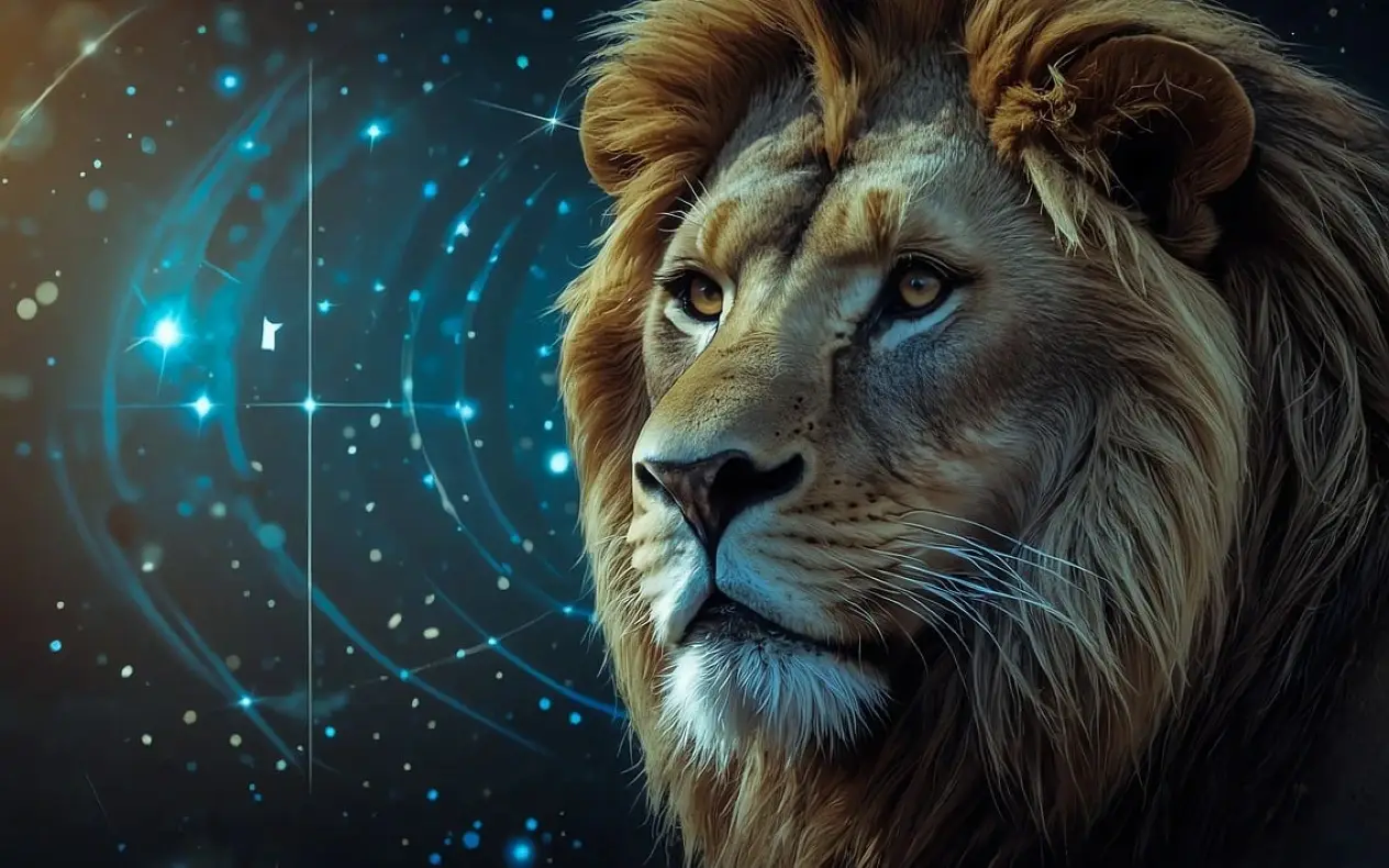 Ilustracija Lava kao zodijačkog znaka u horoskopu za 2025. godinu