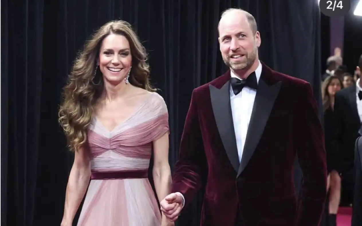 Kate Middleton i princ William na crvenom tepihu