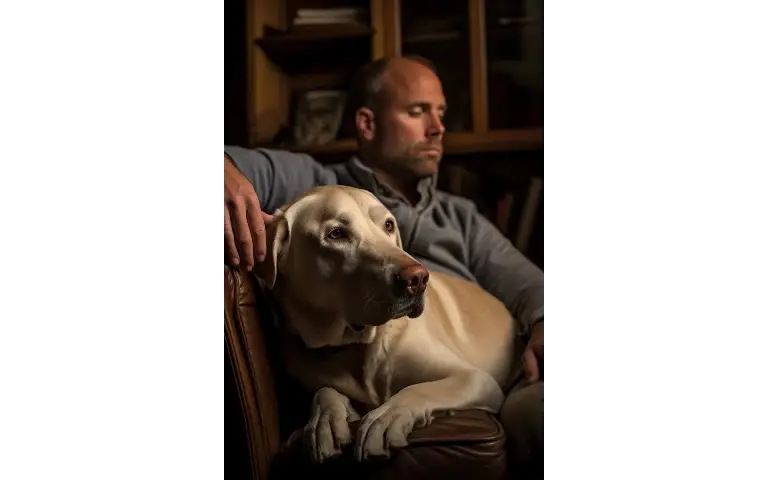 Tužan pas Tuga psa ne poznaje granice