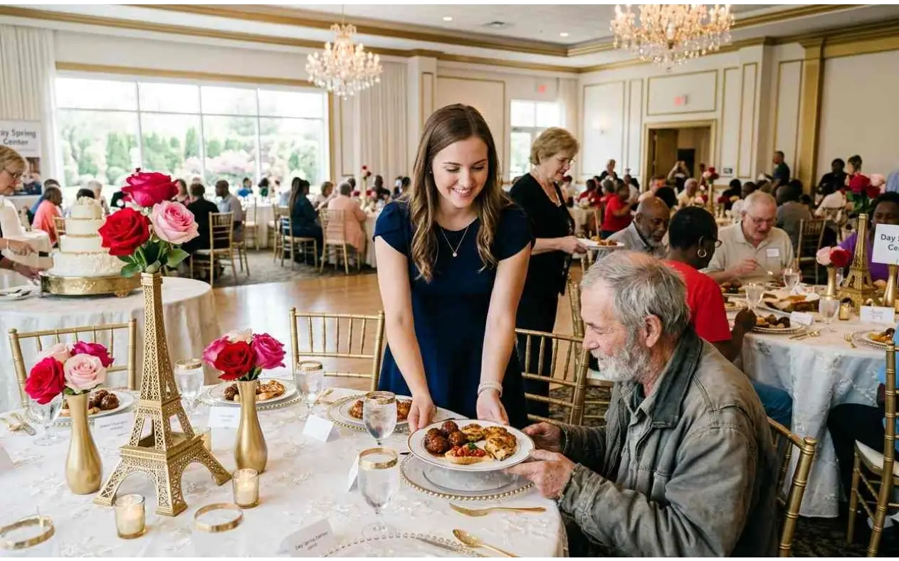 Humani čin Slomljeno srce pretvorila u čistu dobrotu: Otkazala venčanje od 30.000 dolara, pa priredila gozbu onima koji nemaju ništa