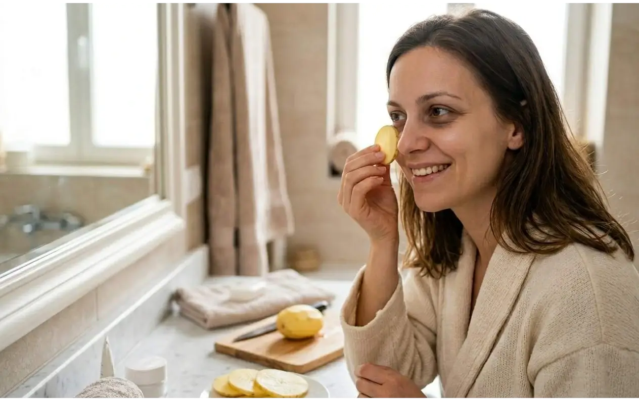 Krompir i ricinusovo ulje: Prirodni saveznik za kožu bez mrlja i podočnjaka