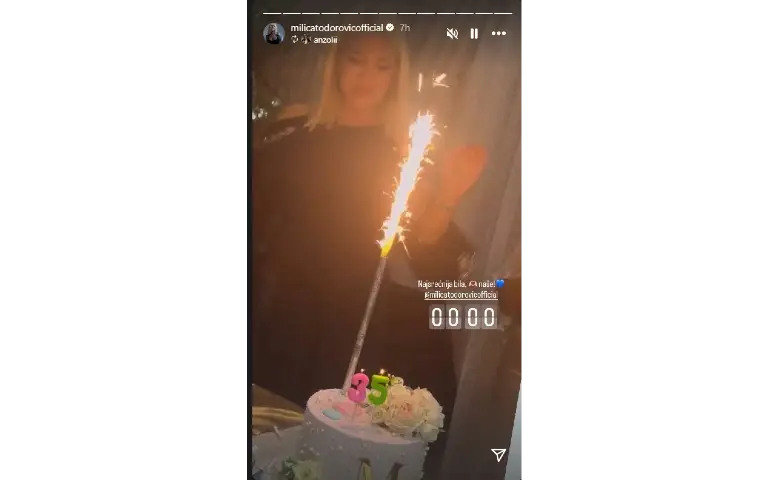 Milica Slavi rodjendan