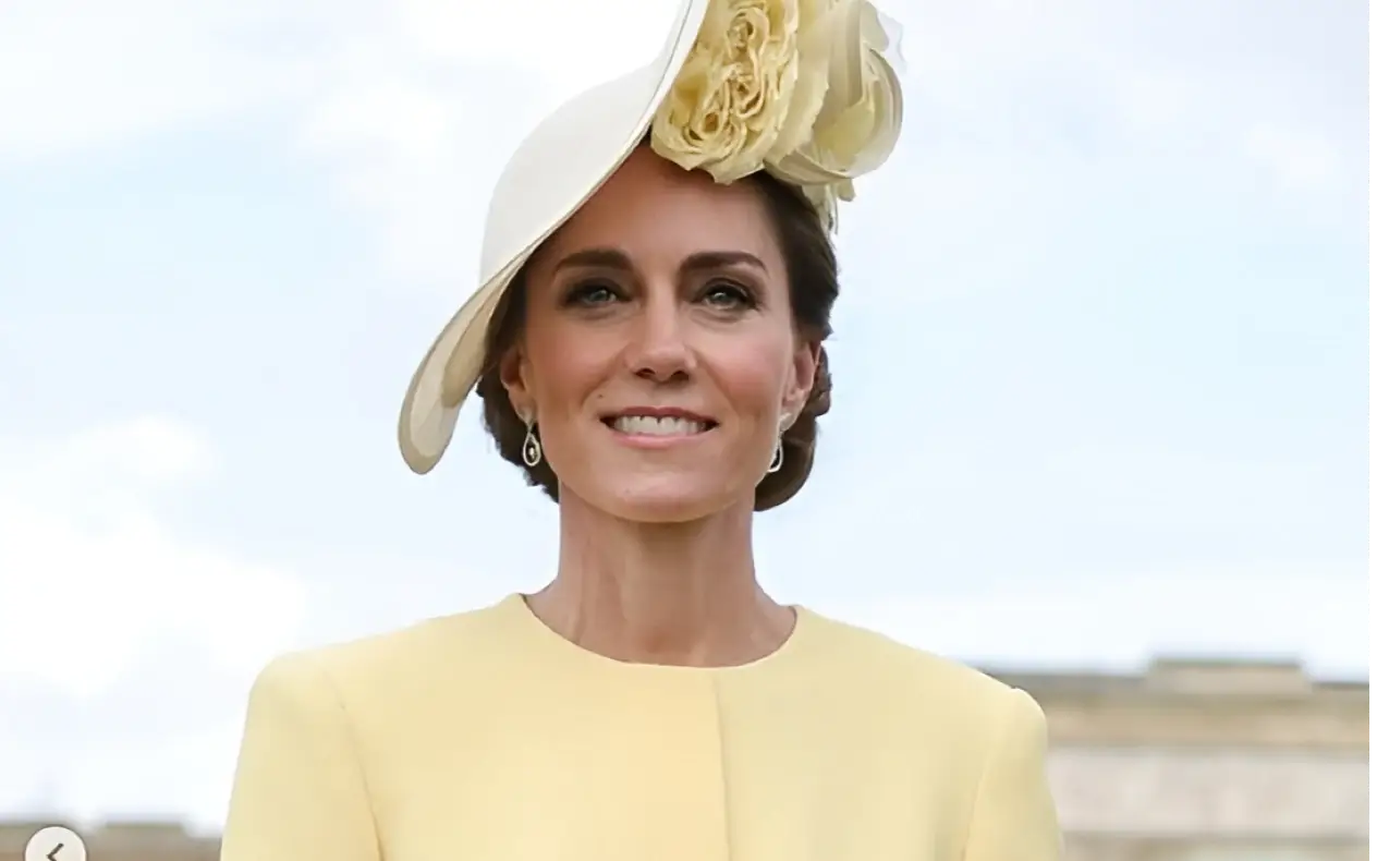 Kate Middleton blista u puter žutoj haljini 2025