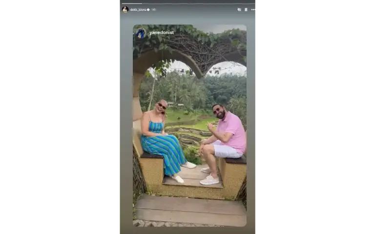 Jelena i Yan na odmoru na Baliju