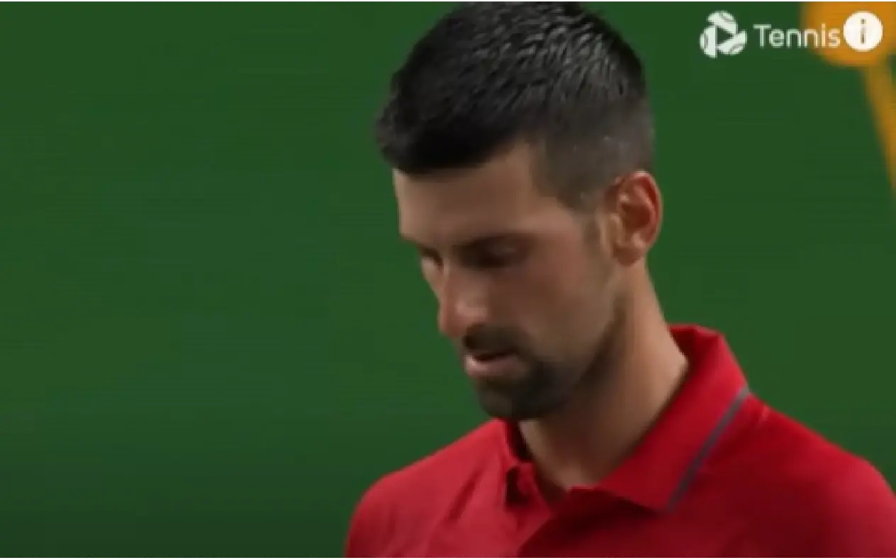 Novak Đoković se tokom meča borio sa mučninom