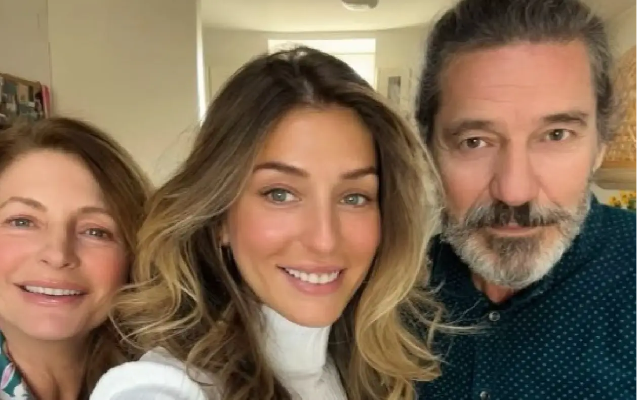 Dragan Gagi Jovanović i Branka Pujić sa unukom na Zlatiboru