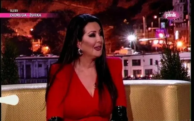 Dragana Mirković u TV emisji Amig show