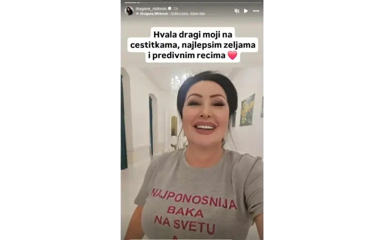 Baka Dragana Dragana postala baka