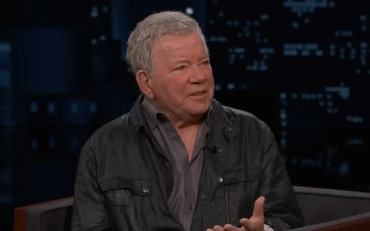 William Shatner tokom gostovanja kod Jimmy Kimmela u emisiji 