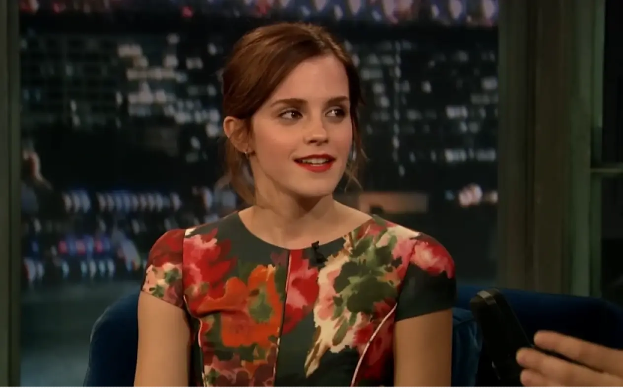 Emma Watson tokom gostovanja u emisiji