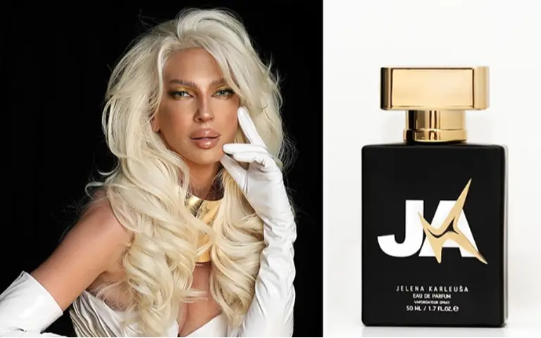 Jelena Karleuša i parfem "JA JK" 