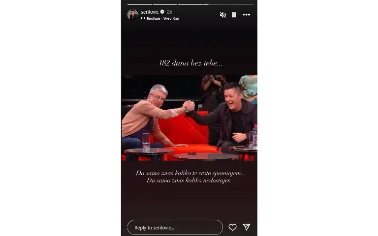 Marija Šerifović i Saša Popović Marija Šerifović i Saša Popović u emisiji