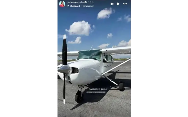 Objava Estrella Poslenja objava Estrella na aerodromu