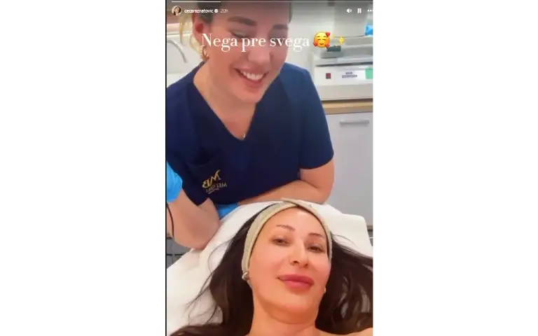 Ceca na tretmanu sa doktorkom 