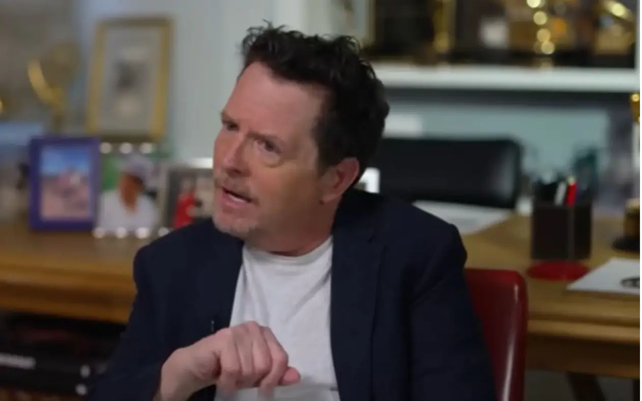 Michael J. Fox  tokom gostovanja u emisiji 