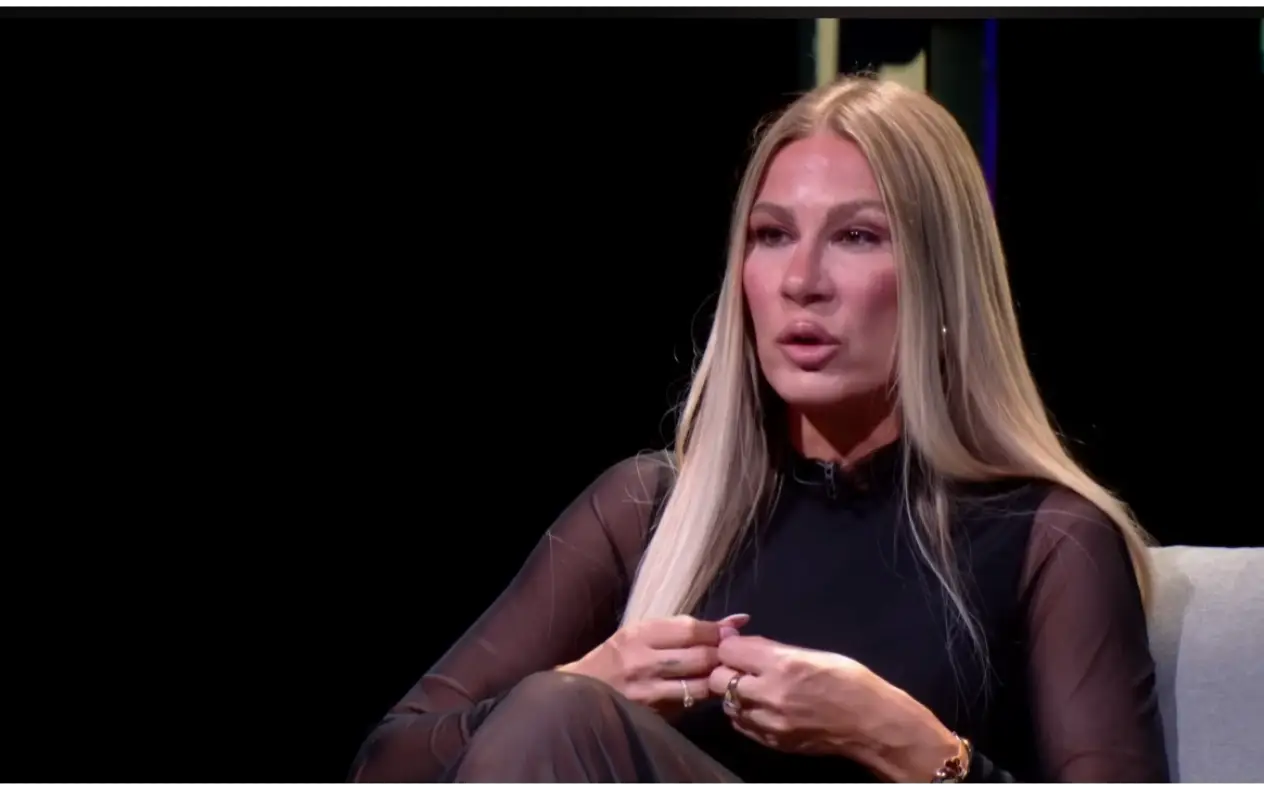 Vesna Đogani sa tužnim izrazom lica u emisiji