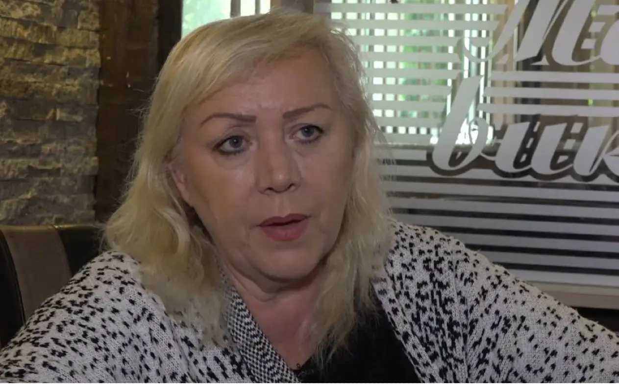 Pevačica Zorica Marković tokom intervjua