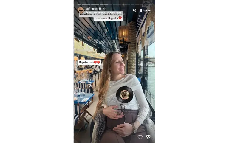 Trudna supruga ALeksandra Sofronijevića