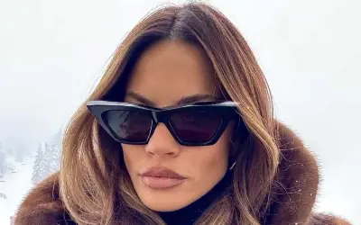 Danijela Dimitrovska na zimovanju